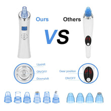 Carica l&#39;immagine nel visualizzatore di Gallery, AiBast 6 IN 1 Aspiratore Punti Neri,Pore Vacuum Cleaner - USB Ricaricabile... - Ilgrandebazar