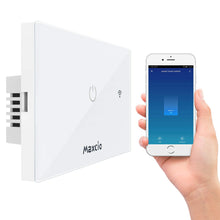 Carica l&#39;immagine nel visualizzatore di Gallery, Interruttore Smart, Maxcio Alexa della Luce, Switch Wifi 1 Gang - Ilgrandebazar