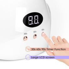 Carica l&#39;immagine nel visualizzatore di Gallery, Lampada LED Unghie, Carttiya Asciuga Unghie per Smalto UV in Gel, con 12W