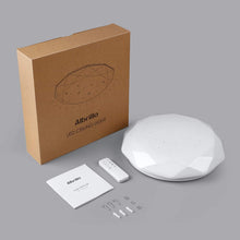 Carica l&#39;immagine nel visualizzatore di Gallery, Albrillo Plafoniera LED Soffitto Dimmerabile - 24W 1600 Lumen Lampada Soffitto con Stelle, Telecomando con 3 Tempertura di Colore e Regolazione della Luminosità, Luce Notturna, per Camera da Letto