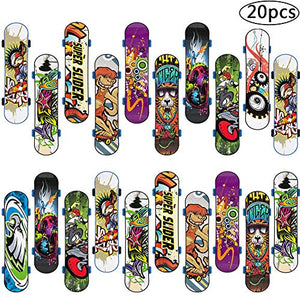 Skateboard Finger, BETOY 20pcs Mini Skate Board Professionale Dito da...