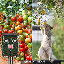 Carica l&#39;immagine nel visualizzatore di Gallery, PewinGo Repellente Gatti, Ultrasuoni Energia Solare Impermeabile... - Ilgrandebazar