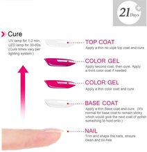Carica l&#39;immagine nel visualizzatore di Gallery, AIMEILI Base e Top Coat Semipermanente Smalto Semipermanente per Unghie in Gel UV LED Soak Off Kit per Manicure Smalti Gel per Unghie Kit Semipermanente Unghie 10ml