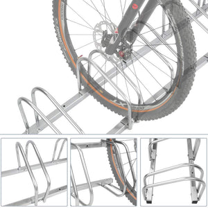 PrimeMatik - Parcheggio per 2 Biciclette Rastrelliera portabiciclette... - Ilgrandebazar