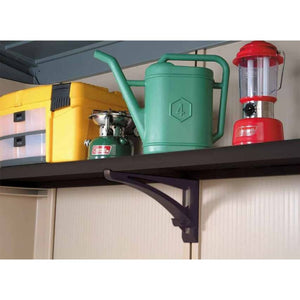 Keter 141678 - Kit di 2 ripiani, 6 ménsulas e ganci 49x19x127 cm, Multicolore - Ilgrandebazar