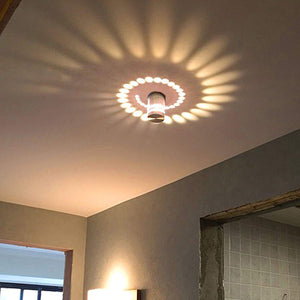 Coocnh Lampada da Parete in Alluminio Applique 3W LED Bianco - Ilgrandebazar