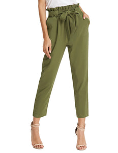 GRACE KARIN Donna Pantaloni Affusolati a Vita Elasticizzta Bodycon Slim... - Ilgrandebazar