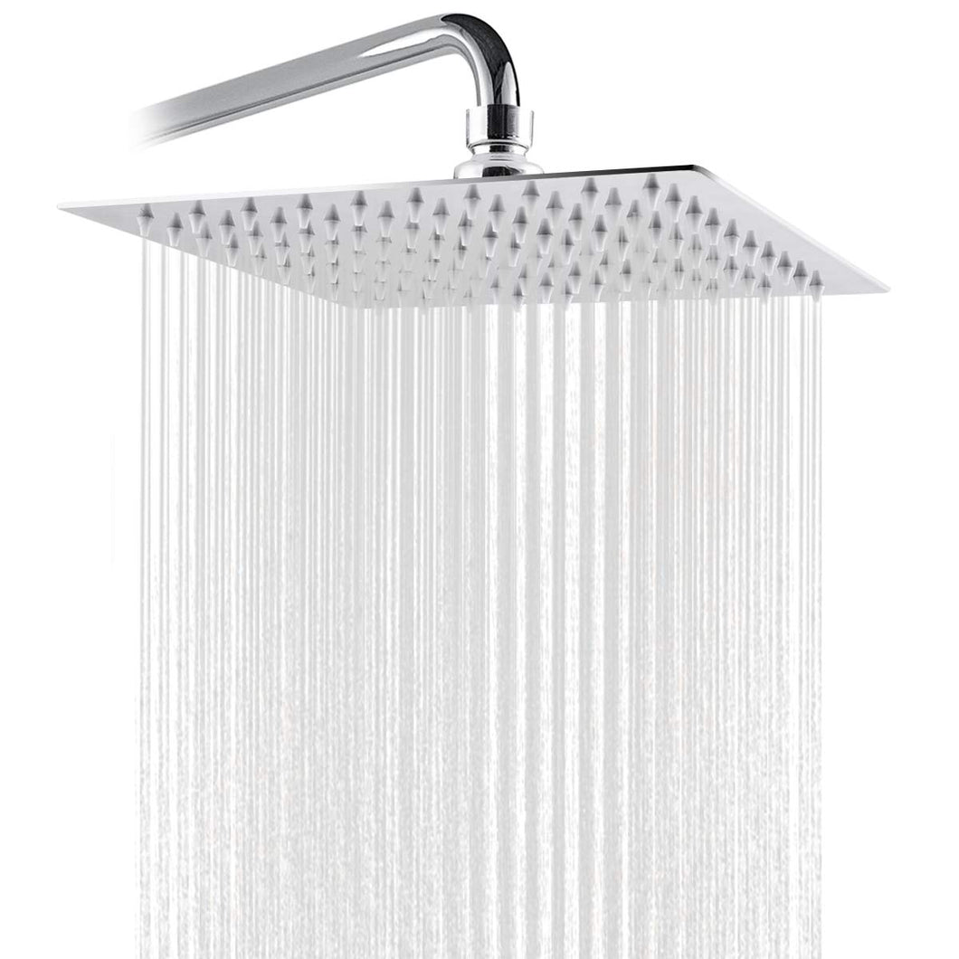 Baban Soffione doccia/Soffione cromato Acciaio doccia 8 inch, Piazza - Ilgrandebazar