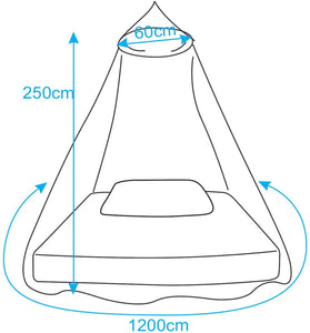 EXTSUD Zanzariera a Tenda per Letto Rete Antizanzare Reti da Letto Zanzariera Bianca Universale a Cupola per Letto Matrimoniale Singolo Tende Zanzariere a Baldacchino per Tutti Tipi di Letto