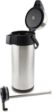 Carica l'immagine nel visualizzatore di Gallery, Pioneer Flasks, Thermos in Acciaio Inossidabile, può Contenere Acqua Fredda o Calda per tè e caffè, Contenitore per Eventi e conferenze, Acciaio Inossidabile, Finitura Satinata, 2.2 litres