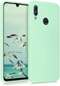Kwmobile Custodia In Silicone TPU Per Honor 9A - Cover Gommata Antiurto Con Bordi Rialzati - Colore Oro Rosa Matt - 4