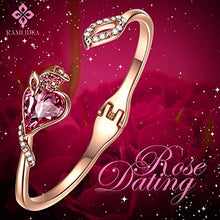 Carica l&#39;immagine nel visualizzatore di Gallery, Kami Idea Bracciale, Incontri Rosa, Placcato in Oro Bracciali Per Donne - Ilgrandebazar