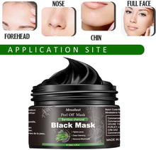 Carica l'immagine nel visualizzatore di Gallery, Maschera Nera, Black Mask, Maschera di comedone, Blackhead Remover Black Mask, Facciale Cura Strappando Stile Pulizia Profonda Pulizia Rimozione Di Comedone Maschera (120ML)