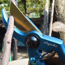 Carica l&#39;immagine nel visualizzatore di Gallery, Cesoie Potatura Professionali Novità 2019 Taglia Unica, Blu Anodizzato - Ilgrandebazar