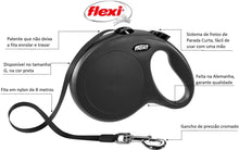 Carica l'immagine nel visualizzatore di Gallery, Flexi CL30T8.120.IS Guinzaglio per Cani, 8 m, max. 50 KG, taglia L