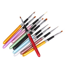 Carica l&#39;immagine nel visualizzatore di Gallery, Anself 10pcs pennelli per unghie Art Design Polacco Brush Pen Set Tipo 1 - Ilgrandebazar