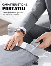 Carica l&#39;immagine nel visualizzatore di Gallery, Babacom Supporto PC Portatile, 9-Levels Regolabile Raffreddamento Supporto Laptop, Alluminio Ventilato Porta PC, Leggero Notebook Riser Compatibile con MacBook PRO Air, Altri 10-15,6” Laptop