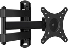 Carica l'immagine nel visualizzatore di Gallery, Supporto TV Universale, Orientare, Inclinare, Ruotare – Adatto per TV LCD/LED a Schermo Piatto tra 10 e 30 pollici – Estendibile di 43.59cm – Sostiene fino a 20kg – Foratura VESA Massima 100X100mm
