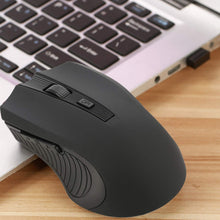 Carica l'immagine nel visualizzatore di Gallery, GeekerChip Mouse Wireless,Mouse Senza Fili con 6 Pulsanti,3 Livelli DPI Regolabili 800/1200/1600 per PC(Nero)