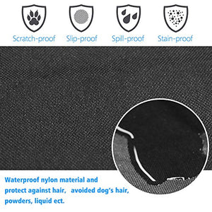 KYG Telo Auto per Cani Tessuto Oxford Impermeabile Antipolvere Tappetini per... - Ilgrandebazar