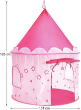 Carica l&#39;immagine nel visualizzatore di Gallery, SONGMICS Tenda da Gioco Castello da Principessa per Ragazze e Bambini, Casetta dei Giochi per Interni ed Esterni, Tenda Portatile, Regalo per Bambini, Rosa LPT01PK
