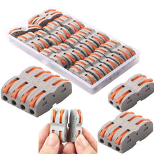 Carica l&#39;immagine nel visualizzatore di Gallery, WPERSUVV Compact Connettore, Morsettiera a Barra di Pressione Bilaterale,...