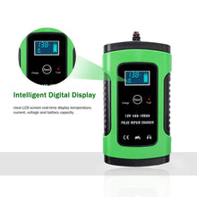 Carica l&#39;immagine nel visualizzatore di Gallery, Caricabatteria per auto e moto 12V 6A,mantenitore di carica batteria... - Ilgrandebazar