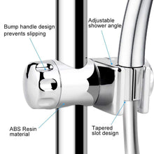 Carica l&#39;immagine nel visualizzatore di Gallery, Staffa Supporto Doccia, Rixow Cromati Doccia Supporto, Doccetta Scorrevole... - Ilgrandebazar