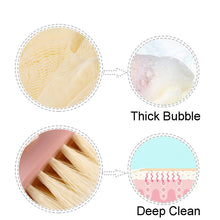 Carica l&#39;immagine nel visualizzatore di Gallery, Spazzola per il bagno a manico lungo, 2 in 1 corpo rosa - Ilgrandebazar