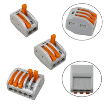 Carica l&#39;immagine nel visualizzatore di Gallery, FULARR 50Pcs Premium PCT-212/213 / 215 Molla Connettore Morsettiera Kit,... - Ilgrandebazar