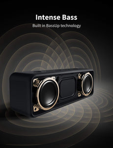Speaker Bluetooth Portatile Anker SoundCore 2 con suono stereo 12W, nero - Ilgrandebazar