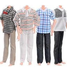 Carica l&#39;immagine nel visualizzatore di Gallery, Asiv 4 Set Mini Moda Fatto a Mano Abbigliamento Casual Costume Manica 4pz - Ilgrandebazar