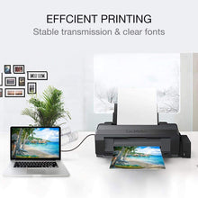 Carica l&#39;immagine nel visualizzatore di Gallery, SUCESO Cavo Stampante USB 2.0-2M Cavo USB Tipo A Maschio a Tipo B Maschio Cavetto Placcato Oro Per Stampante HP, Canon, Lexmark, Epson, Dell, Xerox, Samsung Brother, Panasonic, Scanner ecc.