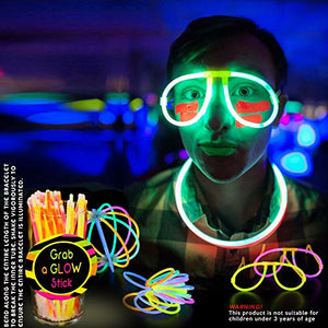 543 Pack - 250 Glow Sticks, Bastoncini Luminosi Fluorescenti, 293 viola - Ilgrandebazar
