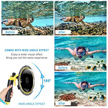 Carica l'immagine nel visualizzatore di Gallery, FEIMUOSI for GoPro Dome Port Hero, Waterproof Case For Hero 5 6 7 2018