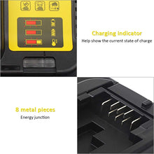 Carica l&#39;immagine nel visualizzatore di Gallery, Waitley Caricabatteria DCB112 per batterie Dewalt 10,8 V 14,4 V 18 V 2A... - Ilgrandebazar