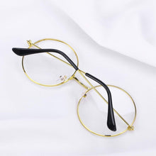 Carica l'immagine nel visualizzatore di Gallery, Luoem Occhiali rotondi, stile vintage, senza gradazione, unisex (montatura... - Ilgrandebazar