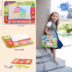 lenbest Doodle Tappeto Magico 80cm x 60cm, ad Acqua Doodle... - Ilgrandebazar