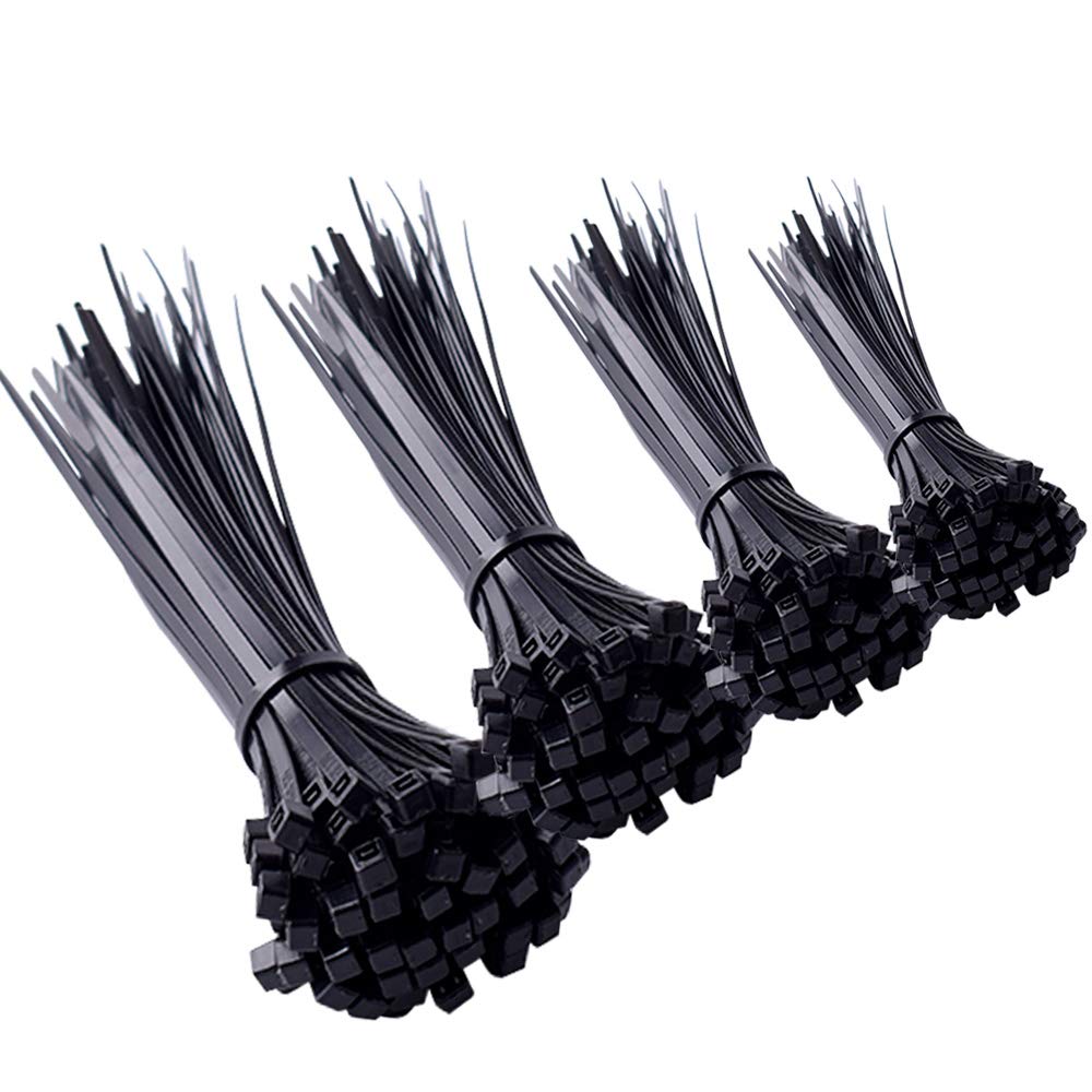 800pz Fascette Elettricista Plastica per Cable Management Lavori in Giardino... - Ilgrandebazar