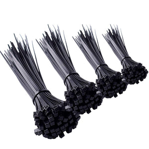 800pz Fascette Elettricista Plastica per Cable Management Lavori in Giardino... - Ilgrandebazar