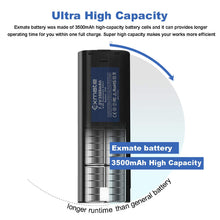 Carica l&#39;immagine nel visualizzatore di Gallery, Exmate Batteria sostitutiva Ni-MH da 7,2 V 3500 mAh per Makita 7000 7002... - Ilgrandebazar