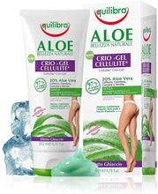 Carica l&#39;immagine nel visualizzatore di Gallery, Equilibra Corpo, Aloe Crio-Gel Cellulite, Gel Fresco a Base di Aloe Vera, Favorisce la Circolazione Periferica, Contrasta Ritenzione Idrica, Cellulite e Pelle a Buccia d&#39;Arancia, 200 ml