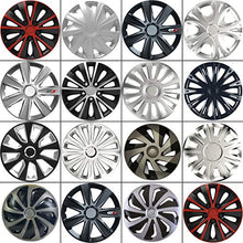 Carica l&#39;immagine nel visualizzatore di Gallery, Sakura VICTORY14 Copricerchi Set di 4 Misura Universale, Argento Victory, 14&quot;