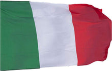 Carica l'immagine nel visualizzatore di Gallery, R&amp;F srls Bandiera Italia Tricolore Italiana 90 X 150 cm Tessuto Misura Standard Nazionale Italiani