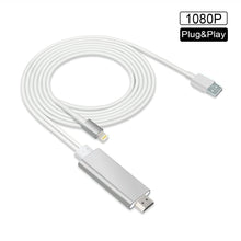 Carica l&#39;immagine nel visualizzatore di Gallery, Tiancai Phone HDMI Cavo, 2 Metri HDTV MHL adattatore del cavo 1080P,... - Ilgrandebazar