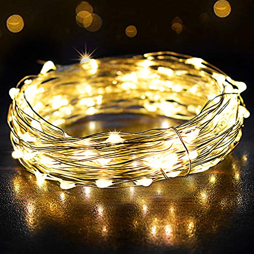 Catene Luminose 12m, OMERIL Luci Stringa 120 LEDs Illuminazione Giardino con... - Ilgrandebazar