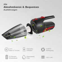 Carica l&#39;immagine nel visualizzatore di Gallery, Aspirabriciole, Aspirabriciole Senza Fili Potente 120W, 4500PA Umido e Secco... - Ilgrandebazar