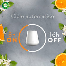 Carica l&#39;immagine nel visualizzatore di Gallery, Airwick Armonia Istantanea, Confezione con 1 Diffusore di Oli Essenziali e 1 Ricarica alla Fragranza di Mandarino e Arancia Dolce Energizzanti