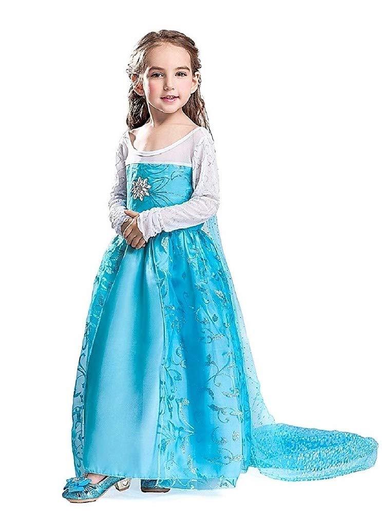 Vestito Carnevale Frozen Disney Vestito Elsa Vestito Elsa Frozen