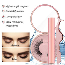 Carica l&#39;immagine nel visualizzatore di Gallery, Ciglia Magnetiche con Eyeliner Magnetico, magnetico, Ciglia... - Ilgrandebazar